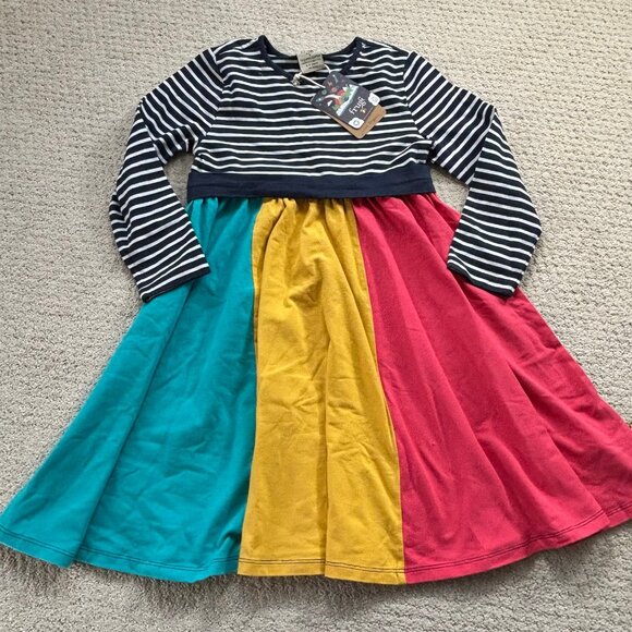 Frugi rainbow skater dress - Picture 2 of 4